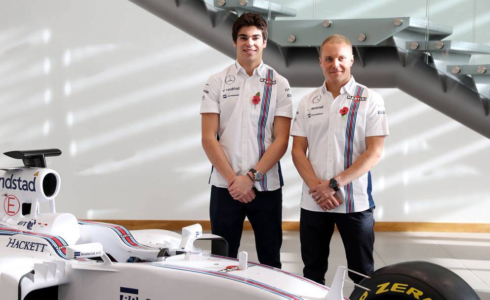 La Williams ha annunciato la lineup dei piloti per il Mondiale 2017. Al fianco del riconfermato Valtteri Bottas, per la quinta stagione consecutiva con il team di Grove, fa il suo debutto in Formula 1, il 18enne Lance Stroll. 